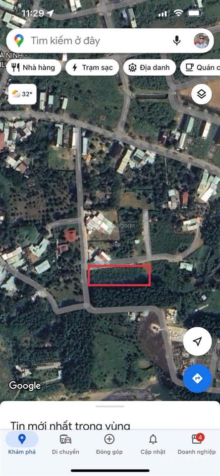 Bán 1078 m2 đất vườn hoà ninh có 200m2 đất ở gần khu du lịch bà nà