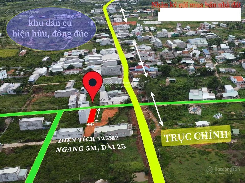 Bán gấp 125 m2 đất thổ cư hàm thắng trục chính cá đồng, thành phố phan thiết