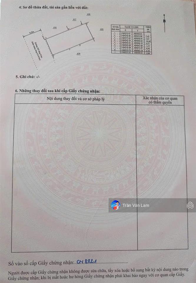Bán đất ngang 7.8m  full thổ cư  gần nguyễn xiển, bắc nha trang (vĩnh phương)  giá chỉ 3.1 tỷ
