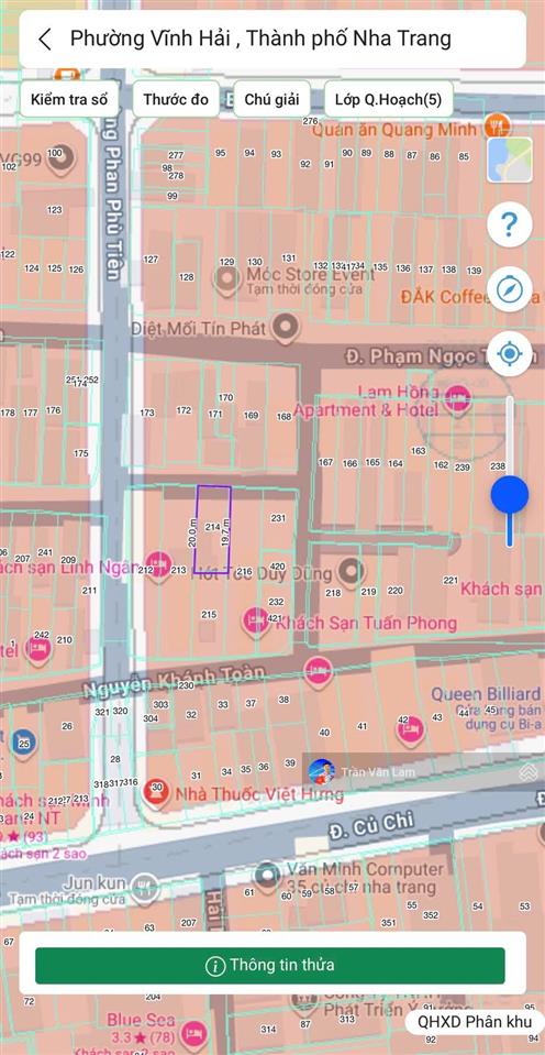 Bán nhà 3,5 tầng mặt đường nguyễn biểu b1 gần bãi tắm hòn chồng, nha trang