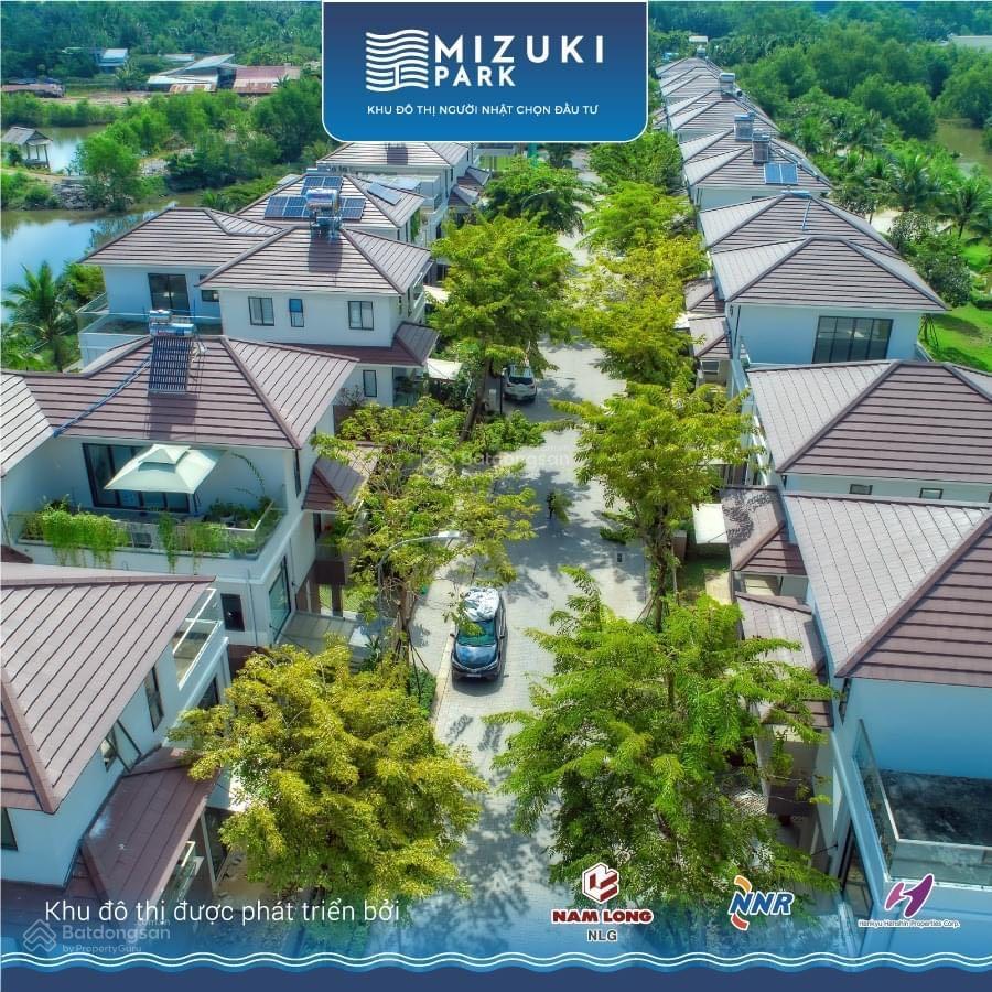 Biệt thự song lập valora mizuki view kênh đào có sân rộng