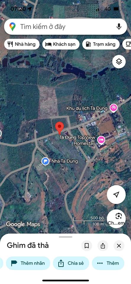 Bán đất view hồ kế khu du lịch chú đông. dt 13000m2