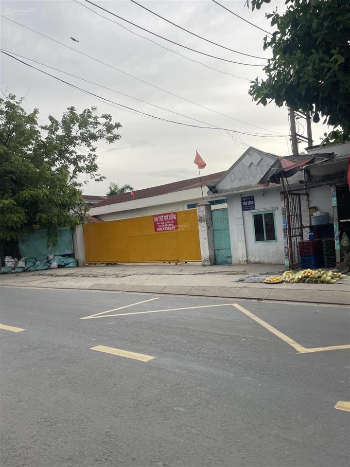 Cần cho thuê 1500m2 nhà xưởng tân phú trung củ chi