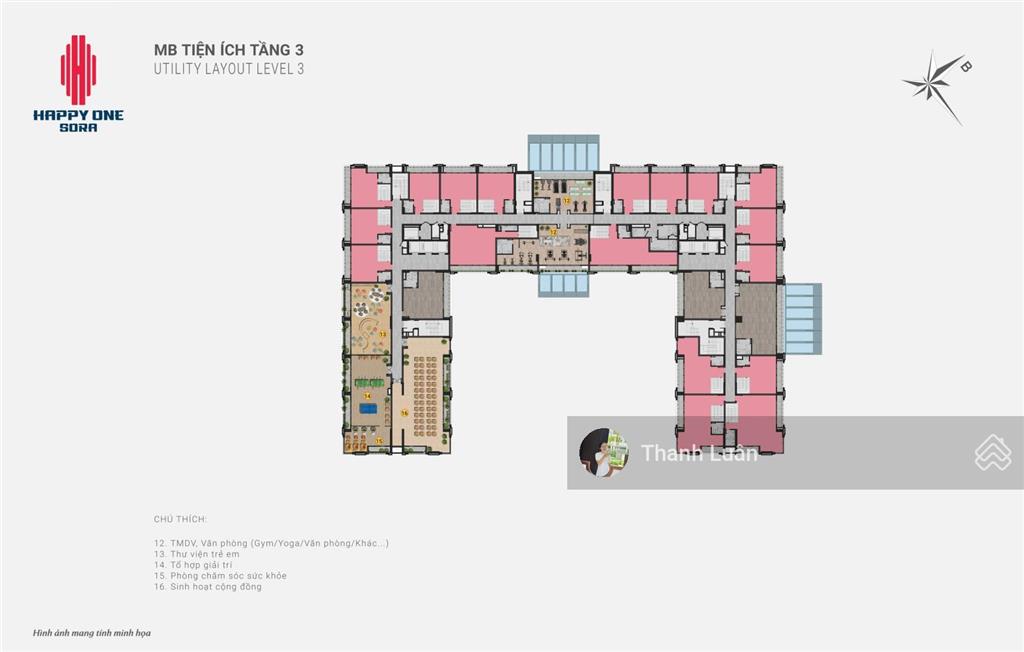 Chính chủ cần ra hàng căn 75m2 góc view tây nam về lm81 tại happy one sora