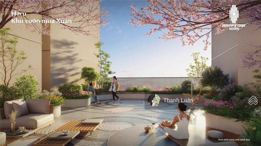 Chính chủ cần ra căn 59m2 2pn1wc hướng đông nam tầng 8 giá 2.9 tỷ tại happy one sora