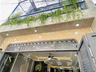 Nhà ngang rộng 5 m  3 tầng lầu  4 phòng ngủ  đủ nội thất  đ nguyễn tư giãn  gần siêu thị emart