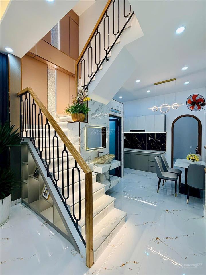 5 phòng ngủ  hẻm ô tô  nhà mới đón tết  3 tầng  đường nguyễn văn khối  tặng nội thất