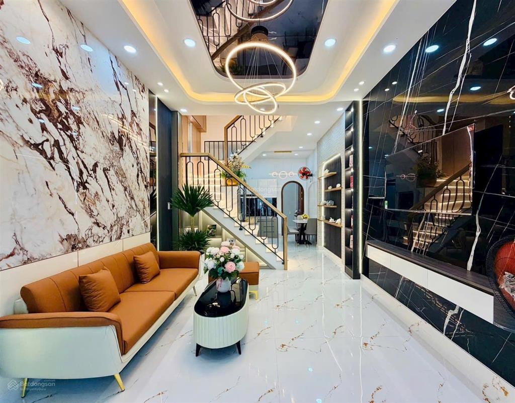 5 phòng ngủ  hẻm ô tô  nhà mới đón tết  3 tầng  đường nguyễn văn khối  tặng nội thất