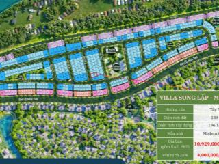 Cần bán căn biệt thự song lập mùa thu 189m2 giá chỉ 10,929 tỷ căn siêu đẹp  0937 832 ***