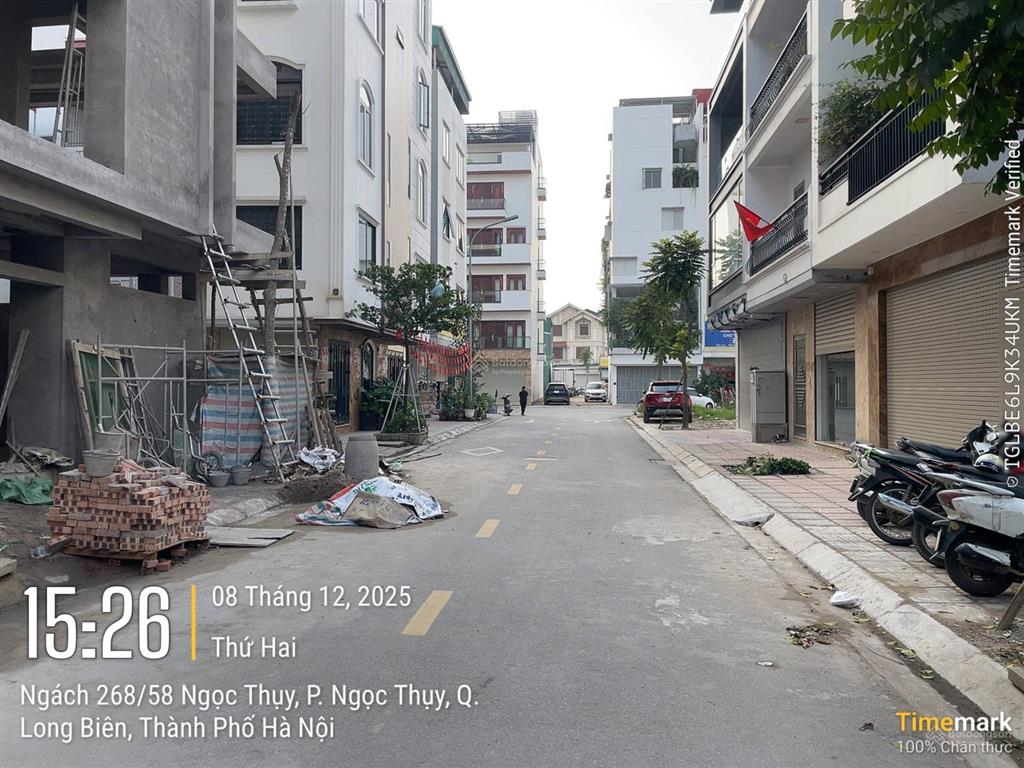 Cực hot 75m2 đất phân lô 3 mặt thoáng hồ ngọc thụy  giá đầu tư 26.6 tỷ!