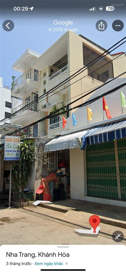 Bán nhà hẻm hoàng diệu, nha trang, cách biển 500m giá chỉ 100tr/m2.  0977 681 ***