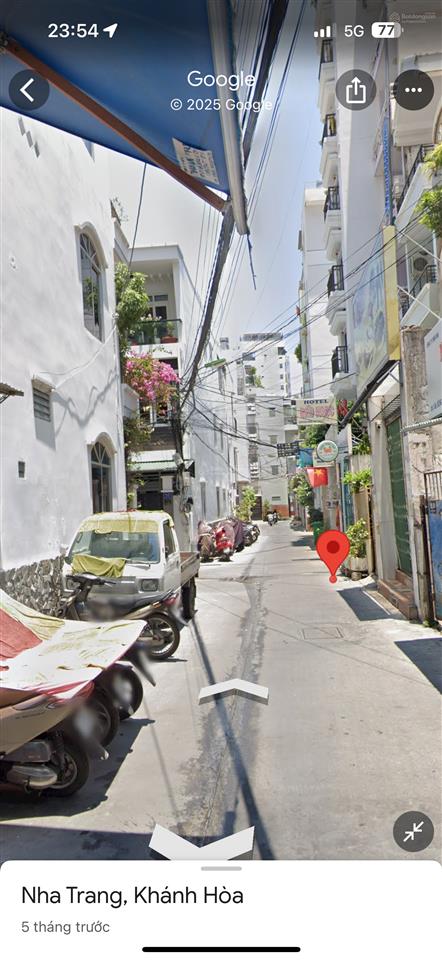 Bán đất hẻm ô tô đường hùng vương, nha trang, cách biển 300m 130m2 200tr/m2