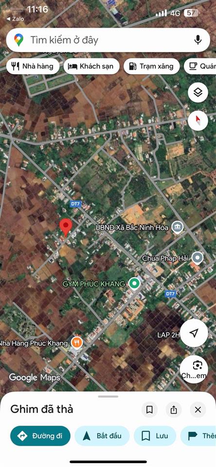 Bán lô đất thôn ngọc sơn, xã ninh an, ninh hoà, cạnh dt7 giá rẻ 323m2