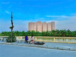 Bán mảnh 42.5m2 đất 2 mặt thoáng sát hồ lại đà  tại lại đà, đông hội. gần vin cổ loa
