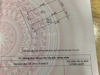 Bán đất siêu phẩm khu vực đường bàn cờ 125m2. gần vin cổ loa và vin tàm xá. thôn đông  tàm xá