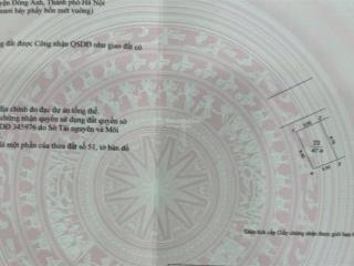 Bán mảnh đất trục chính kinh doanh tốt đường 3 ô tô tránh. đc thôn phúc hậu  xã đông anh