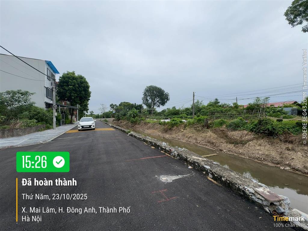 Bán đất vị trí khu phân lô 100.5m đẹp nhất khu lộc hà. thôn lộc hà  xã đông anh