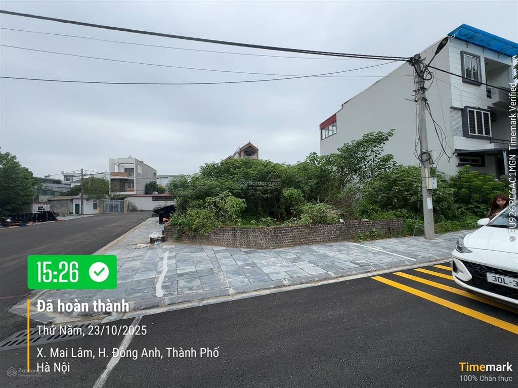 Bán đất vị trí khu phân lô 100.5m đẹp nhất khu lộc hà. thôn lộc hà  xã đông anh