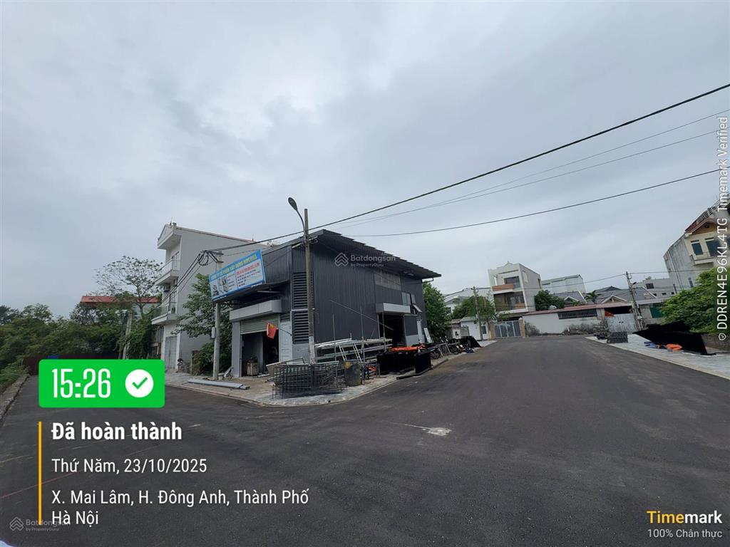 Bán đất vị trí khu phân lô 100.5m đẹp nhất khu lộc hà. thôn lộc hà  xã đông anh