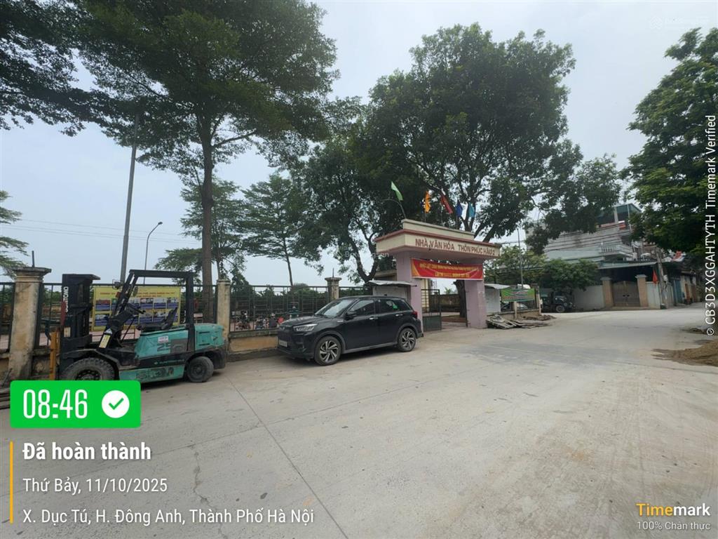 Bán mảnh đất trục chính kinh doanh tốt đường 3 ô tô tránh. đc thôn phúc hậu  xã đông anh