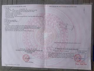 Bán gấp mảnh đất rất đẹp 2 mặt thoáng  tại lộc hà  xã đông anh (xã mai lâm cũ) dt 50.5m2