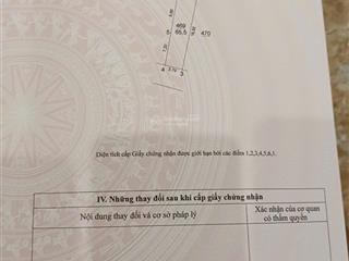 Bán mảnh đất đẹp của thôn du nội  mai lâm  đông anh  hn. diện tích 65.5m2. nở hậu