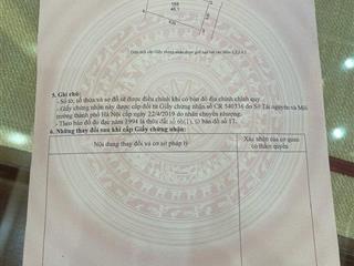 Bán mảnh đất đẹp. đc lực canh  xuân canh  đông anh  hn.
dt 48.1m. nở hậu
mt 5m.