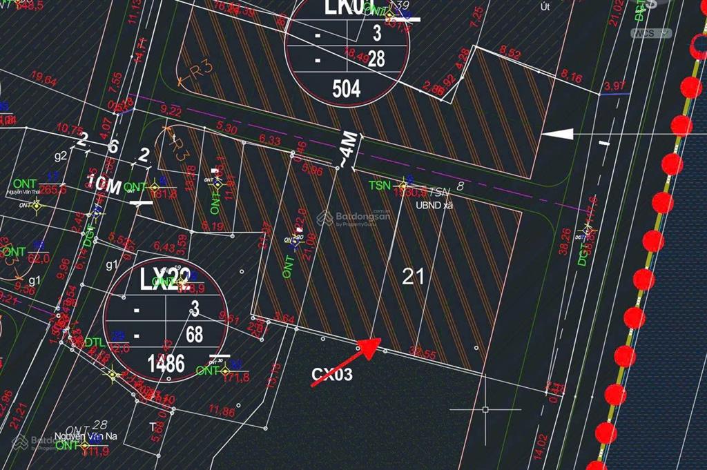 Bán đất giãn dân. lý nhân  xã đông anh (xã dục tú cũ) dt 120m2. vuông vắn. rộng 5.72m
