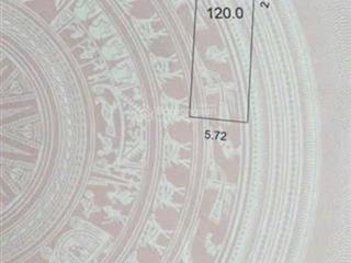 Bán đất giãn dân. lý nhân  xã đông anh (xã dục tú cũ) dt 120m2. vuông vắn. rộng 5.72m