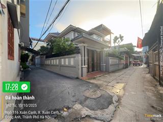 Đất nền thuộc thôn lực canh  xã đông anh (xã xuân canh cũ), với diện tích 105m2