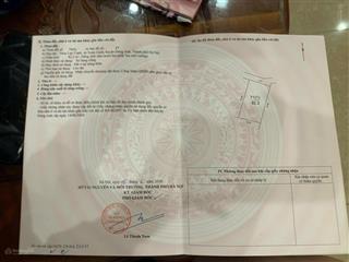 Bán mảnh đất đẹp. đc lực canh  xuân canh  đông anh  hn. dt 82.2m2. mt 6.70m