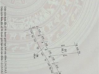 Bán 1 lô duy nhất lô đất 3.550 tỷ . anh em nhanh lên mua ngay kèo hết cơ hội  đất xóm mít, cổ loa