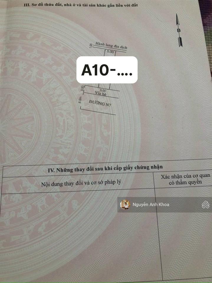 Giỏ hàng chuyển nhượng đất nền nhà phố biệt thự 100, 147, 300m2 khu đô thị bình nguyên giá tốt nhất