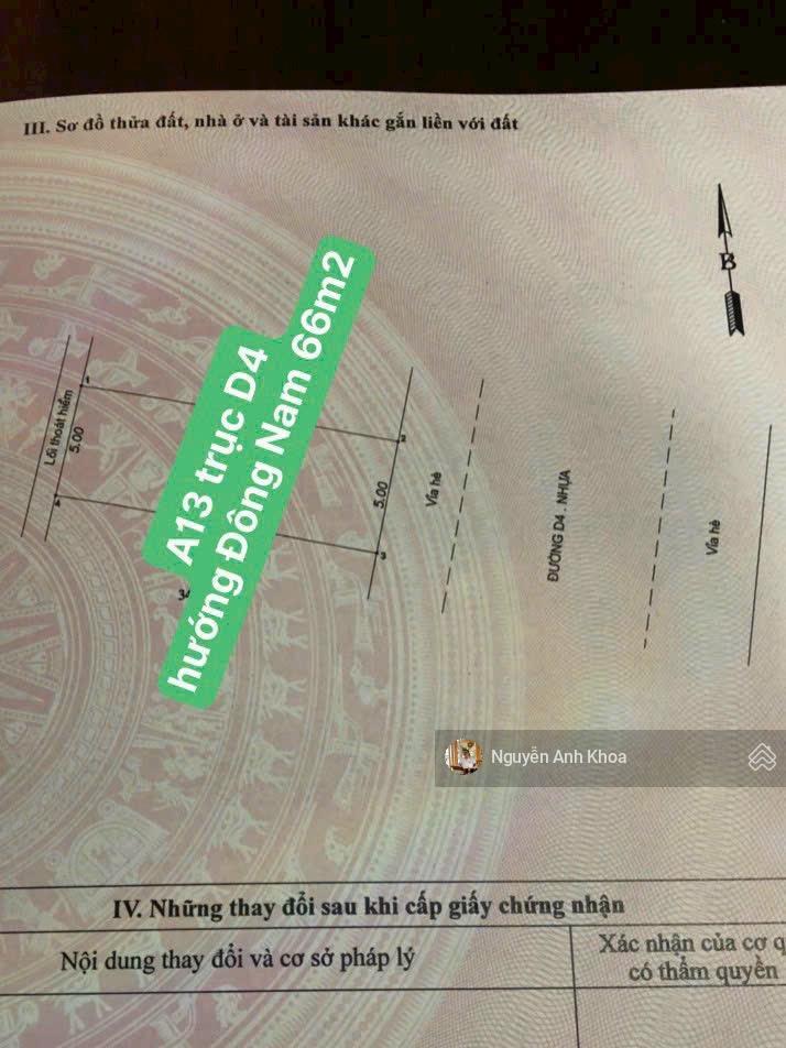 Giỏ hàng chuyển nhượng đất nền nhà phố biệt thự 100, 147, 300m2 khu đô thị bình nguyên giá tốt nhất