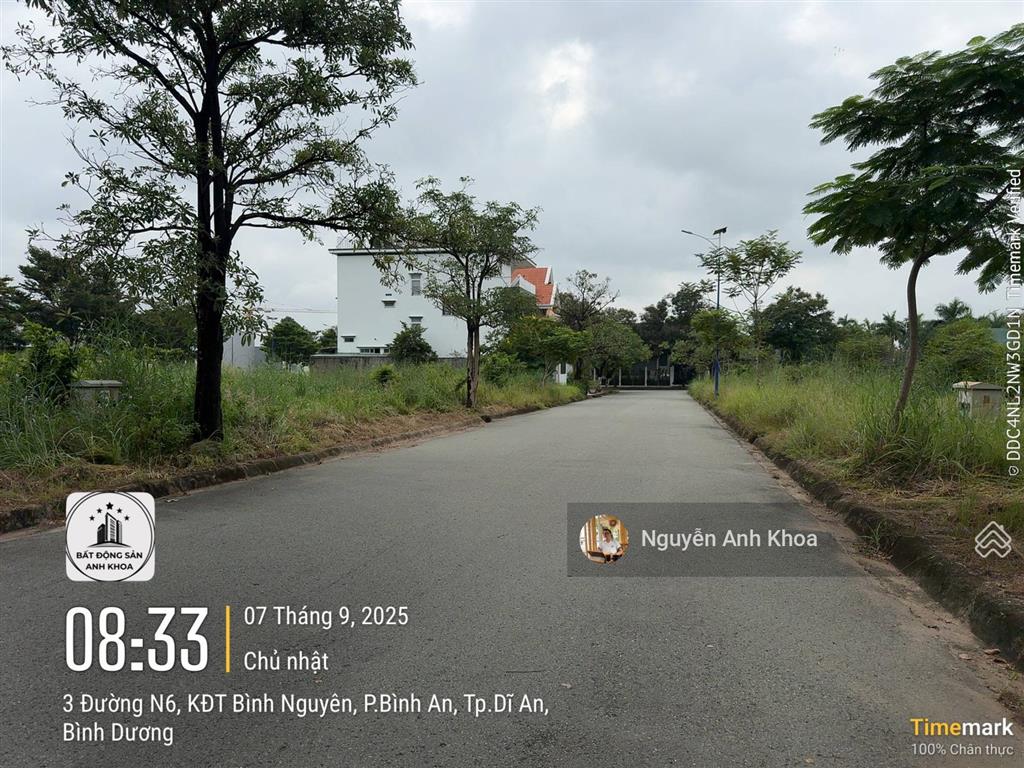 Chủ cần ra gấp lô đất nền biệt thự 300m2 khu đô thị bình nguyên đường 16m, xây tự do