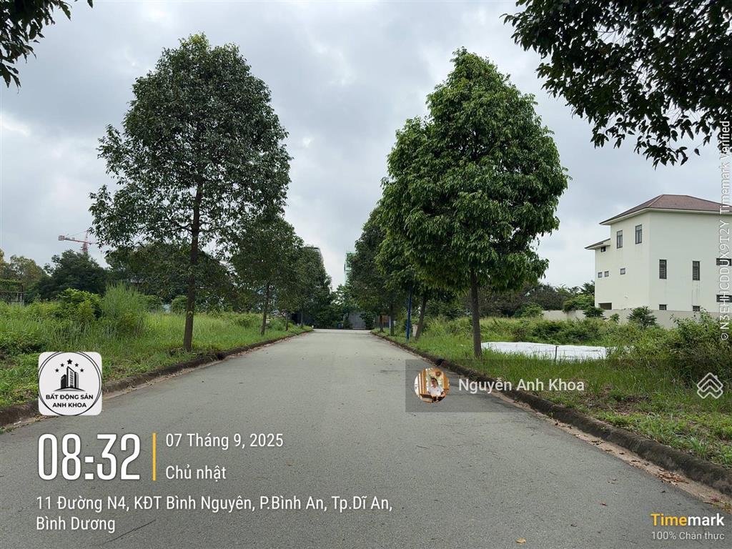 Chủ cần ra gấp lô đất nền biệt thự 300m2 khu đô thị bình nguyên đường 16m, xây tự do