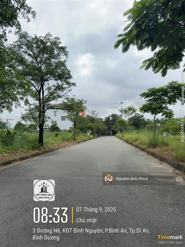 Chủ cần ra gấp lô đất nền biệt thự 300m2 khu đô thị bình nguyên đường 16m, xây tự do