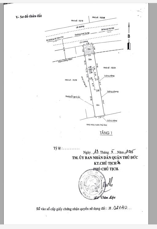 Bán đất mặt tiền linh trung, thủ đức, nga coca cola