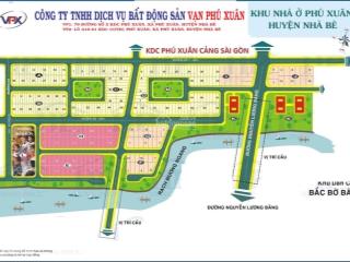 Bán đất nền biệt thự kdc cảng sài gòn đường số 7 20m dt 260m2. giá 55tr/m2,  0936 660 ***