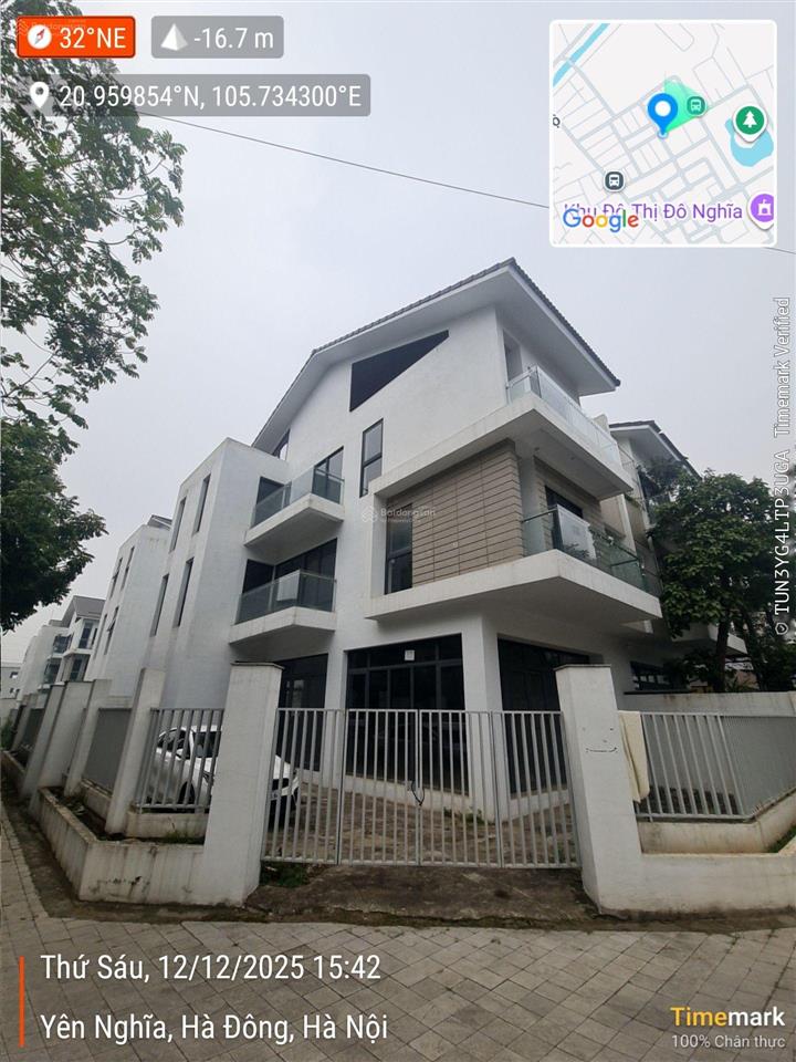 Bán biệt thự lô góc  kđt nam cường (sol lake villa)  giá 32 tỷ  diện tích 222,5m2