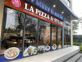 Shophouse chân đế tòa sa2 vinhomes smart city  75m2  sổ đỏ lâu dài. đang cho thuê pizza 60tr/th
