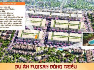 Siêu phẩm lk a202  áp góc đường 15,5m  đối diện biệt thự xịn xò  công viên  bể bơi club house