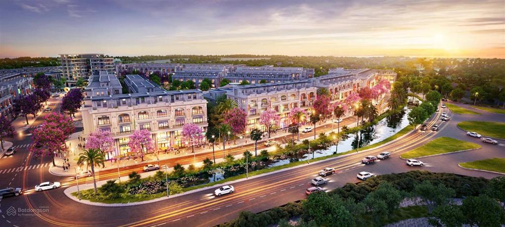 Thu hồi vốn bán gấp căn liền kề 85m2, xây 4 tầng, mt 5m, mặt đường 20m, thị trấn ân thi hưng yên