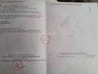Bán lô đất bến tượng lai hưng, bàu bàng, bình dương 0961 410 ***
