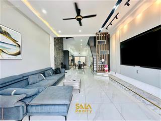Cho thuê nhà khu đô thị ân phú  3 tầng 1 tum nội thất luxury  12 triệu/ tháng