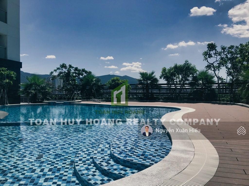 Bán căn hộ blooming 2 phòng ngủ, 108m2 tầng cao view biển, đầy đủ nội thất