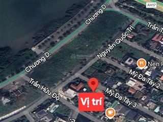 Bán đất biệt thự nam việt á đường mỹ đa tây 3  vị trí đẹp  gần sông hàn0944 147 ***