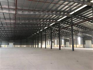 Cho thuê 4000m2 kho trong kcn nam đình vũ, đủ tiêu chuẩn (thuê lẻ được)