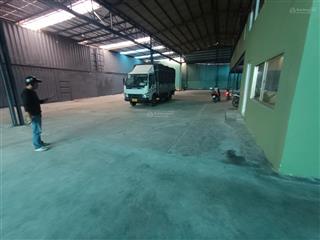 Cho thuê kho xưởng mặt tiền võ văn vân, tân tạo, bình tân, diện tích 1.200m2, giá thuê 60tr/th
