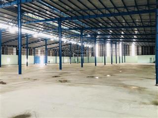 Cho thuê kho, nhà xưởng 4000m2 tại xã bình đức, châu thành, 120 triệu vnd/th